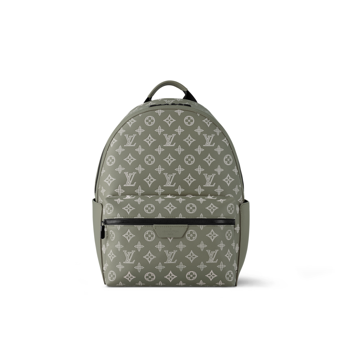 Discovery PM Backpack - Luxury Monogram Shadow Green | LOUIS VUITTON